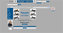 Desktop Screenshot of cs.triumph-club.net